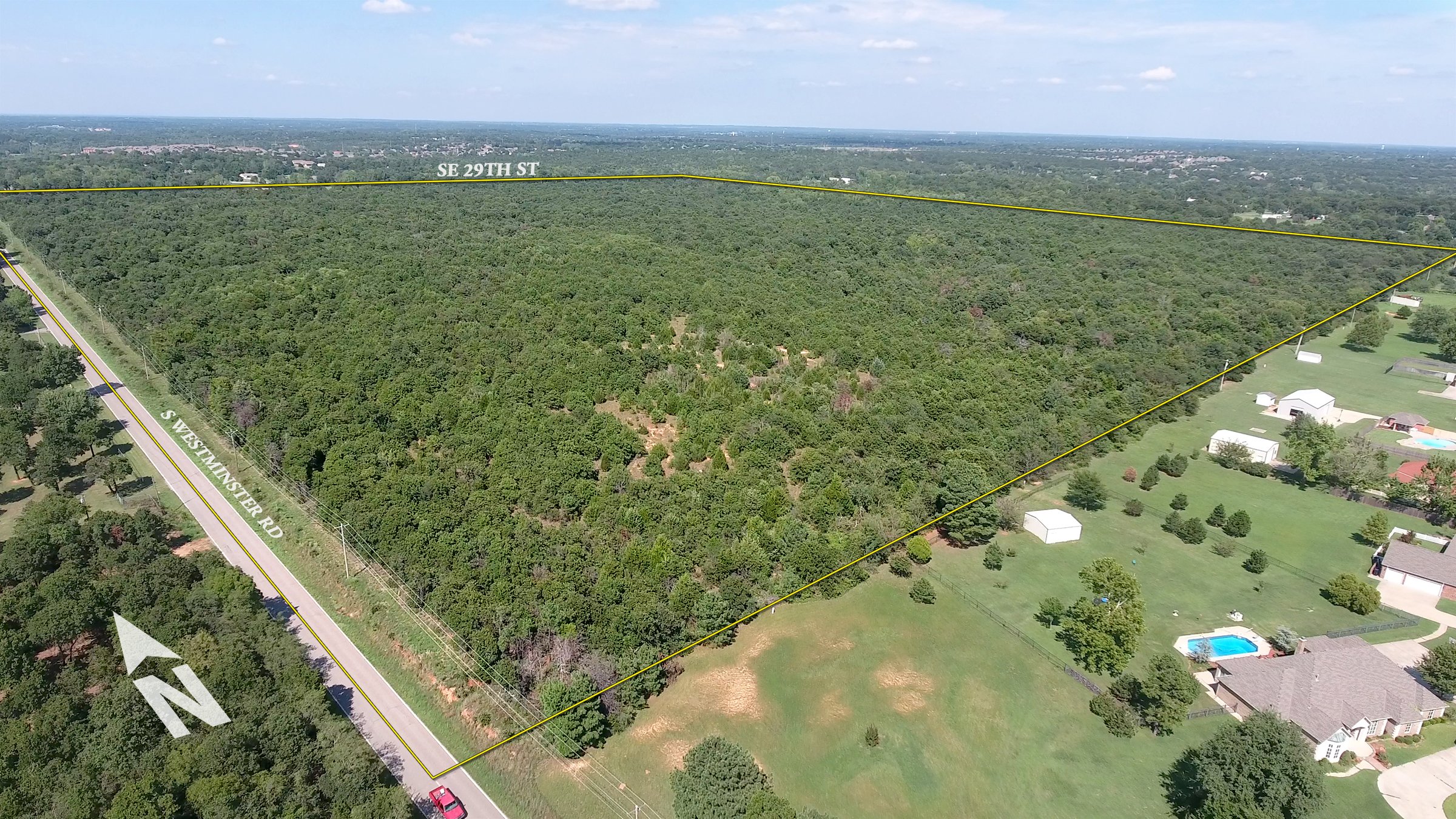 TRACTS 8-15 - LAND AUCTION - 160+/- ACRES OFFERED IN 19 TRACTS IN OKLAHOMA CO., OK